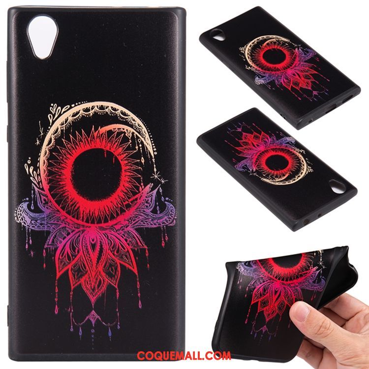 Étui Sony Xperia L1 Incassable Dessin Animé Peinture, Coque Sony Xperia L1 Téléphone Portable Silicone