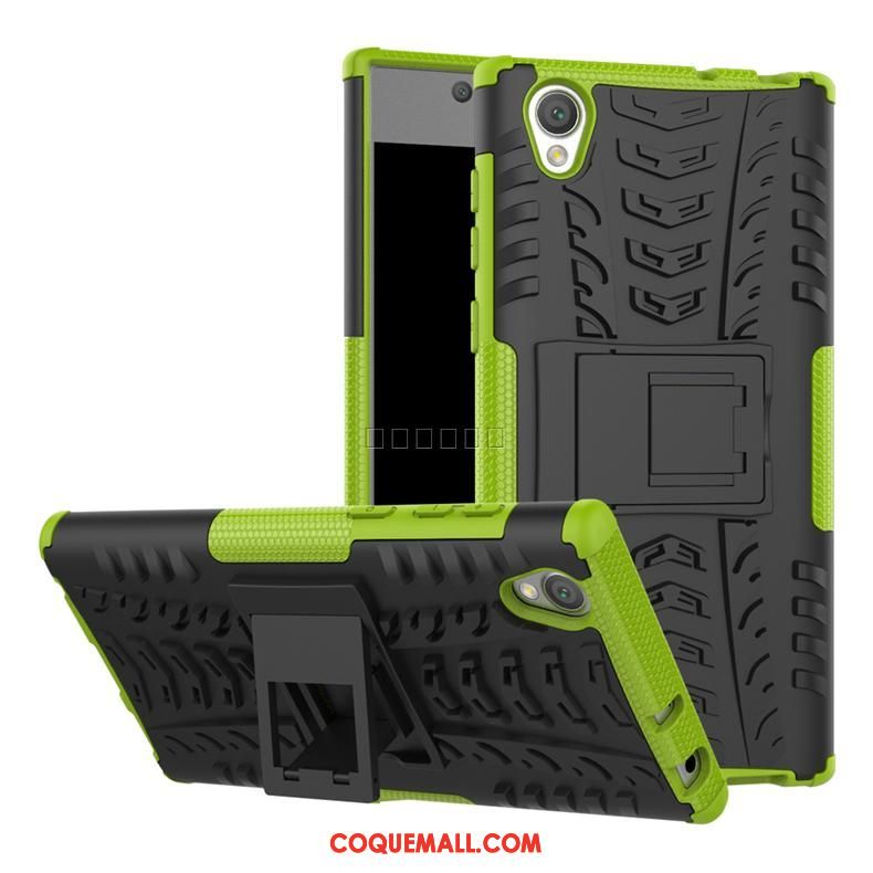 Étui Sony Xperia L1 Modèle Fleurie Support Créatif, Coque Sony Xperia L1 Trois Défenses Téléphone Portable