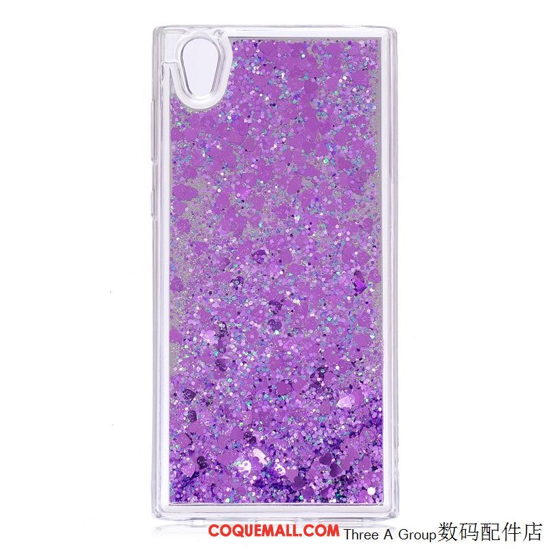 Étui Sony Xperia L1 Tout Compris Téléphone Portable Couler, Coque Sony Xperia L1 Tendance Violet