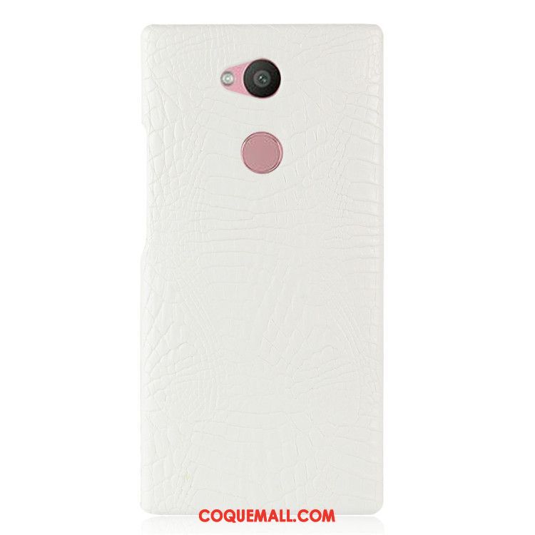 Étui Sony Xperia L2 Crocodile Modèle Rose Difficile, Coque Sony Xperia L2 Téléphone Portable Protection