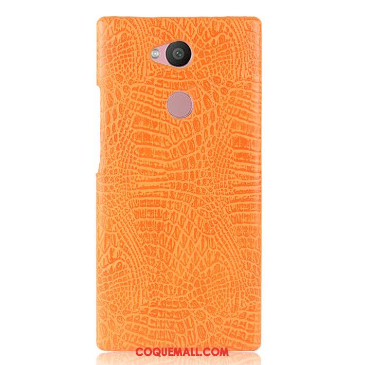 Étui Sony Xperia L2 Crocodile Modèle Rose Difficile, Coque Sony Xperia L2 Téléphone Portable Protection