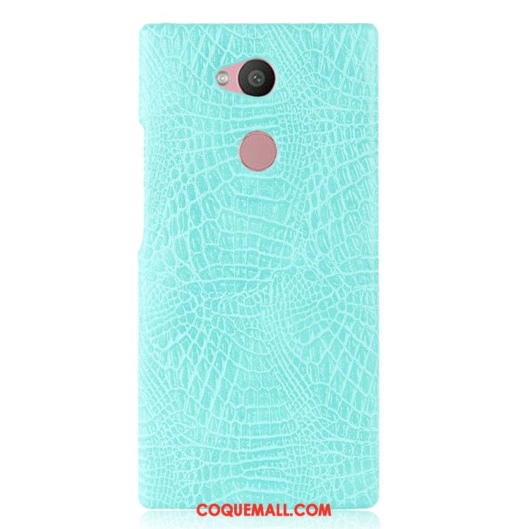 Étui Sony Xperia L2 Crocodile Modèle Rose Difficile, Coque Sony Xperia L2 Téléphone Portable Protection