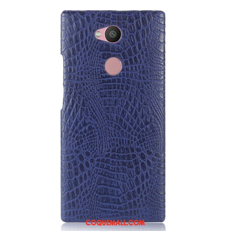 Étui Sony Xperia L2 Crocodile Modèle Rose Difficile, Coque Sony Xperia L2 Téléphone Portable Protection