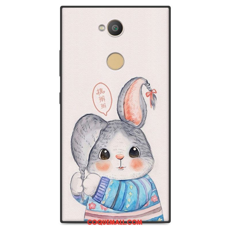 Étui Sony Xperia L2 Tout Compris Fluide Doux Protection, Coque Sony Xperia L2 Incassable Dessin Animé