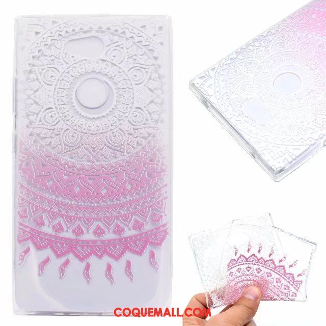 Étui Sony Xperia L2 Tout Compris Protection Fluide Doux, Coque Sony Xperia L2 Silicone Blanc