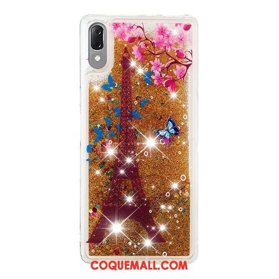 Étui Sony Xperia L3 Or Créatif Quicksand, Coque Sony Xperia L3 Incassable Ballon