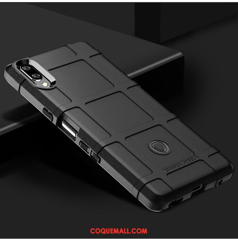 Étui Sony Xperia L3 Protection Incassable Fluide Doux, Coque Sony Xperia L3 Vert Téléphone Portable