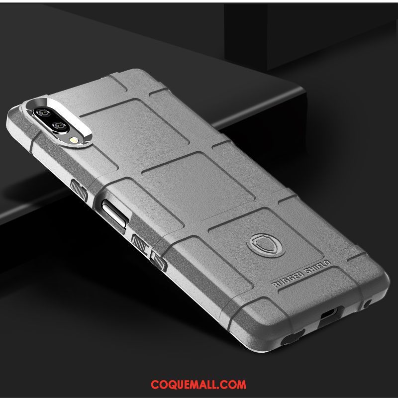 Étui Sony Xperia L3 Protection Incassable Fluide Doux, Coque Sony Xperia L3 Vert Téléphone Portable