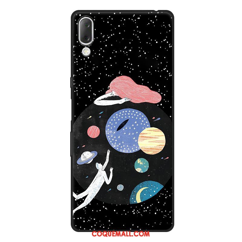 Étui Sony Xperia L3 Silicone Fluide Doux Délavé En Daim, Coque Sony Xperia L3 Petit Incassable