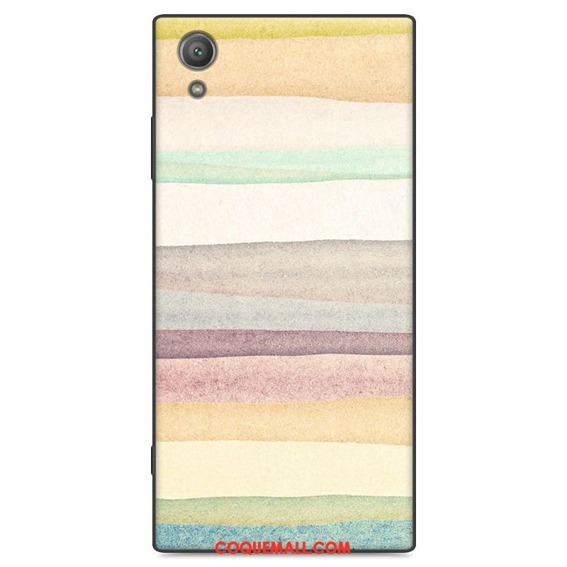 Étui Sony Xperia Xa Blanc Silicone Téléphone Portable, Coque Sony Xperia Xa Protection Fluide Doux