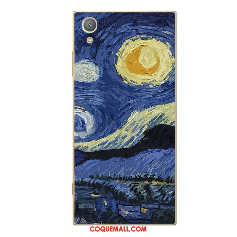 Étui Sony Xperia Xa Tout Compris Protection Peinture, Coque Sony Xperia Xa Dessin Animé Téléphone Portable