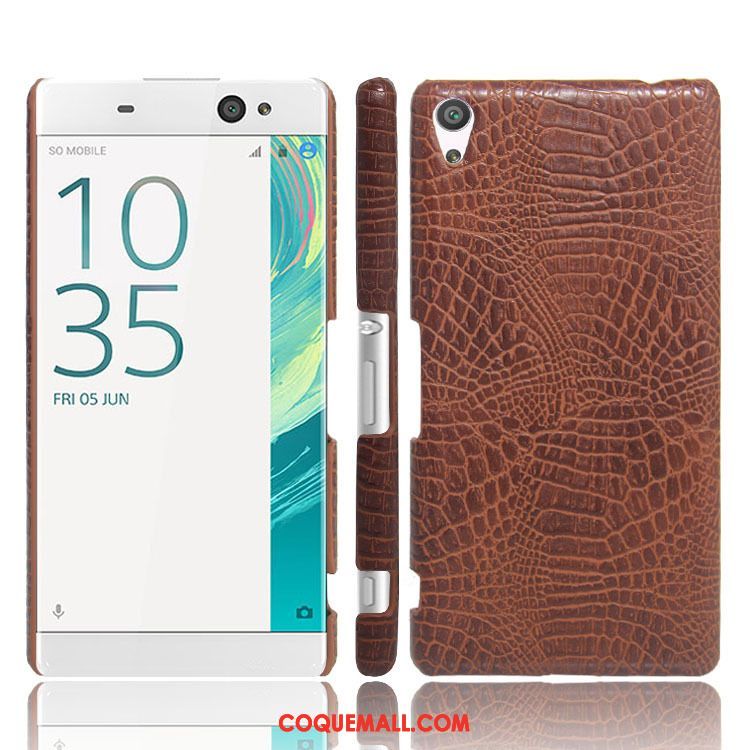 Étui Sony Xperia Xa Ultra Rose Crocodile Modèle Jours, Coque Sony Xperia Xa Ultra Téléphone Portable Protection