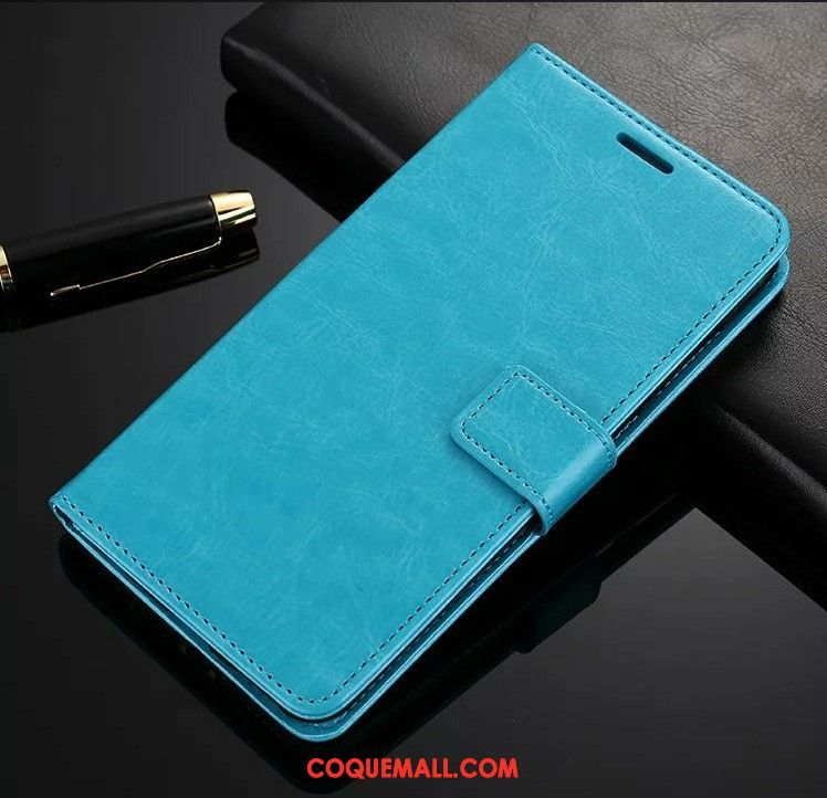 Étui Sony Xperia Xa1 Bleu Téléphone Portable Protection, Coque Sony Xperia Xa1 Fluide Doux Incassable