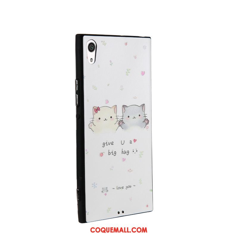 Étui Sony Xperia Xa1 Dessin Animé Protection Incassable, Coque Sony Xperia Xa1 Tout Compris Fluide Doux