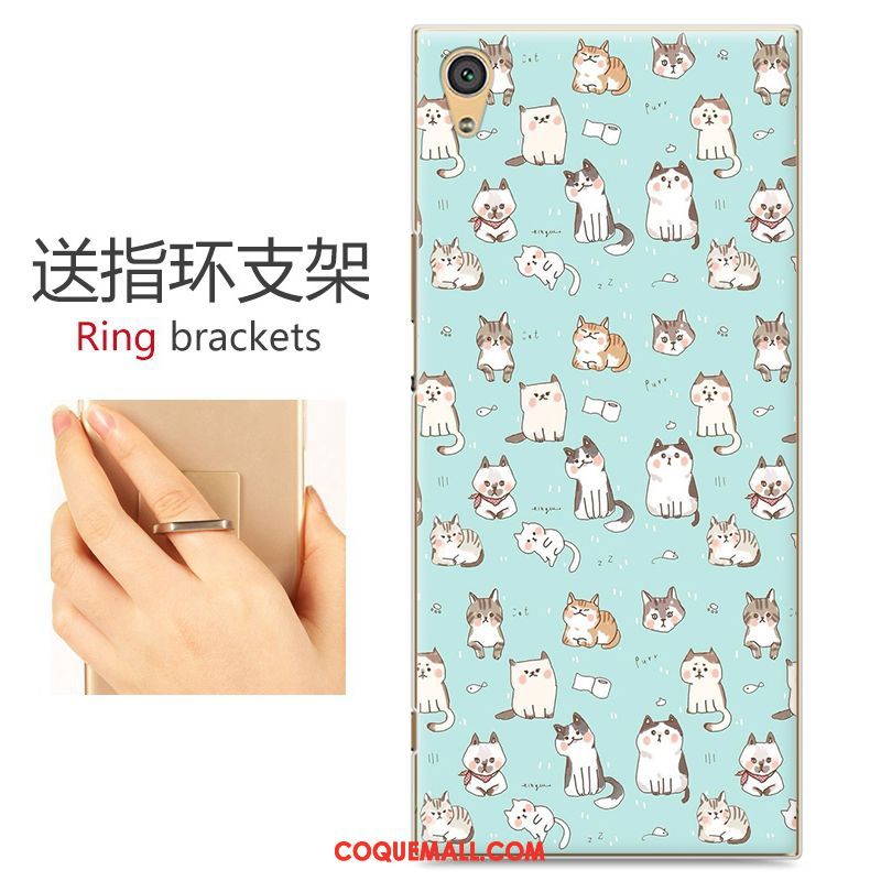 Étui Sony Xperia Xa1 Peinture Dessin Animé Protection, Coque Sony Xperia Xa1 Téléphone Portable Difficile