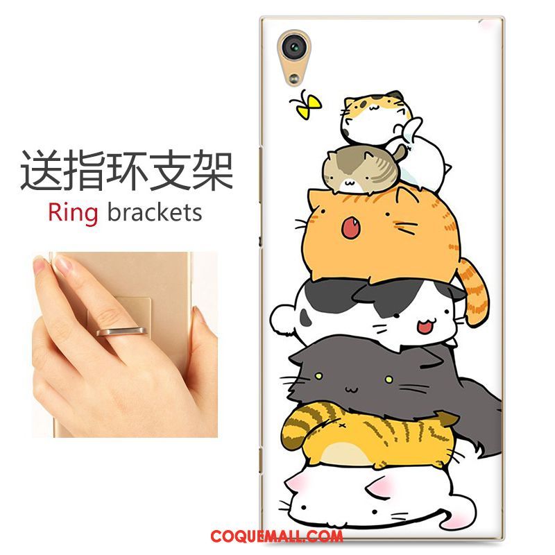 Étui Sony Xperia Xa1 Peinture Dessin Animé Protection, Coque Sony Xperia Xa1 Téléphone Portable Difficile