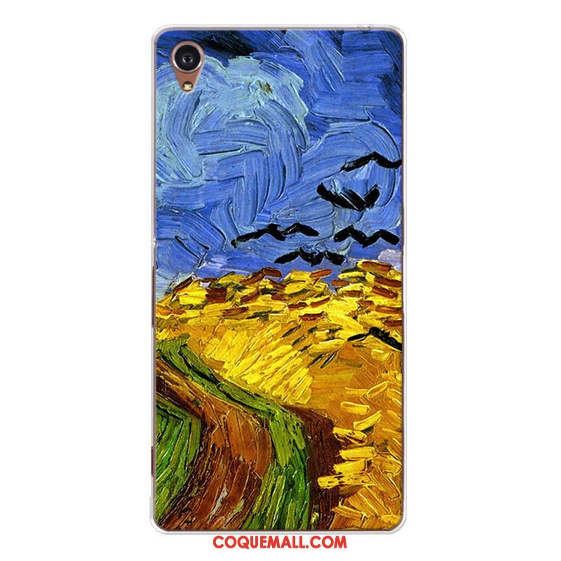 Étui Sony Xperia Xa1 Peinture À L'huile Personnalisé Tout Compris, Coque Sony Xperia Xa1 Téléphone Portable Art