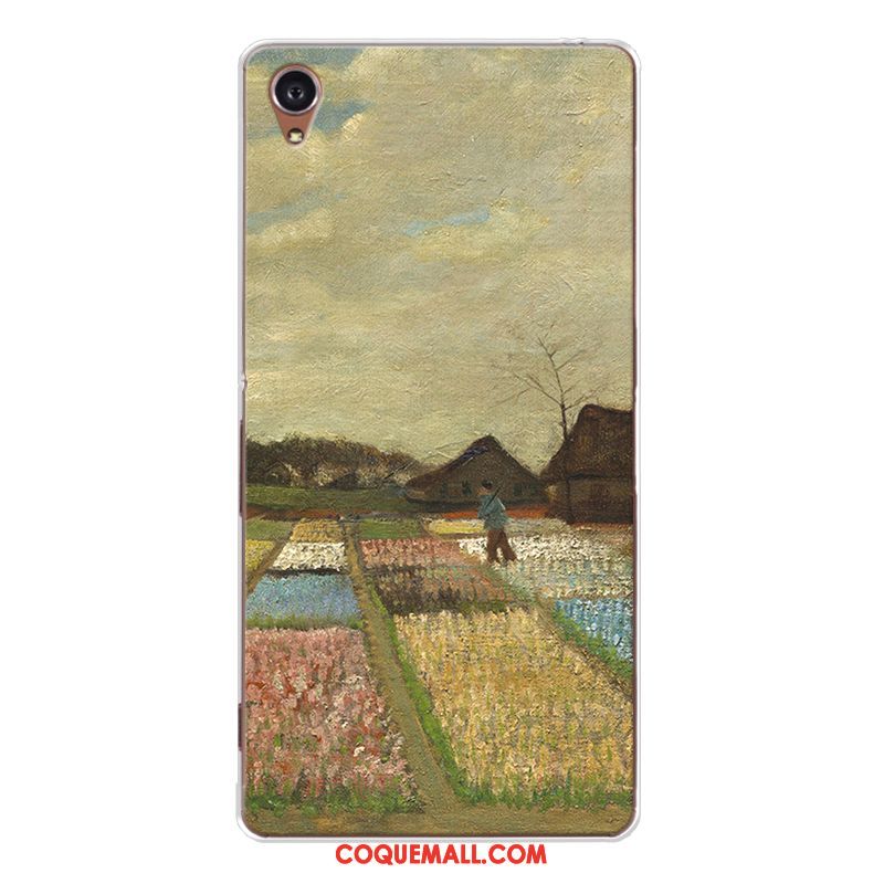 Étui Sony Xperia Xa1 Peinture À L'huile Personnalisé Tout Compris, Coque Sony Xperia Xa1 Téléphone Portable Art