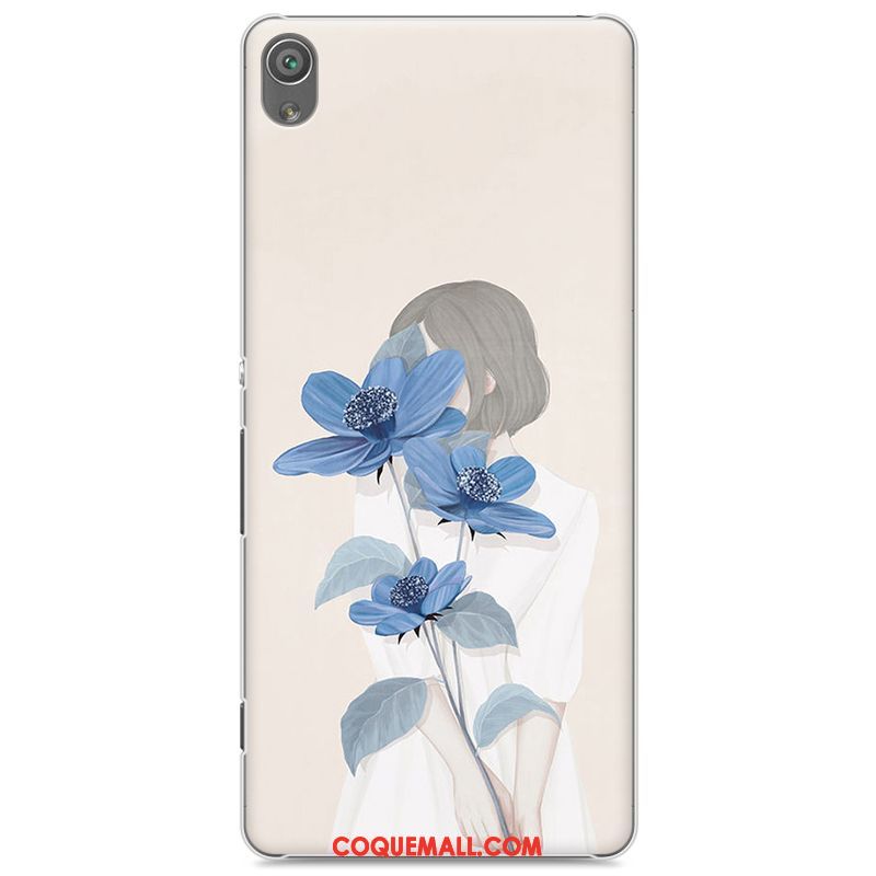 Étui Sony Xperia Xa1 Plus Art Bleu Nouveau, Coque Sony Xperia Xa1 Plus Protection Frais