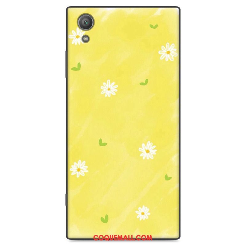 Étui Sony Xperia Xa1 Plus Créatif Téléphone Portable Incassable, Coque Sony Xperia Xa1 Plus Blanc Fluide Doux