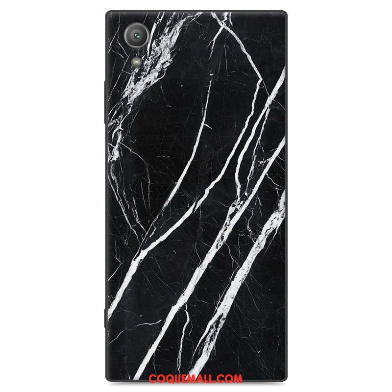 Étui Sony Xperia Xa1 Plus Fluide Doux Protection Délavé En Daim, Coque Sony Xperia Xa1 Plus Grain De Bois Peinture