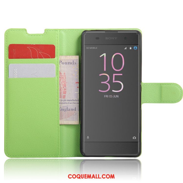 Étui Sony Xperia Xa1 Plus Étui En Cuir Rouge Protection, Coque Sony Xperia Xa1 Plus Téléphone Portable Carte