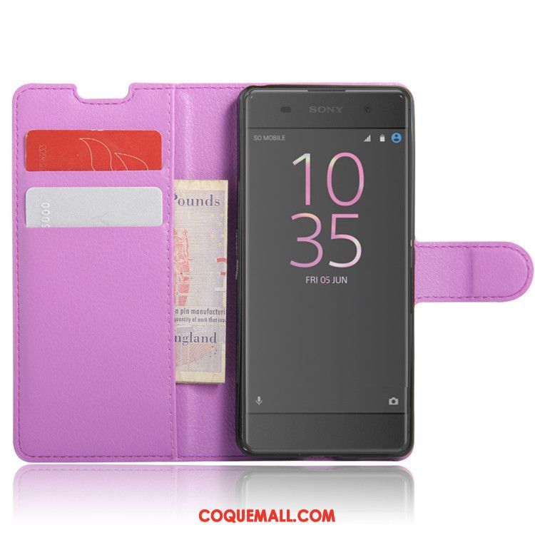 Étui Sony Xperia Xa1 Plus Étui En Cuir Rouge Protection, Coque Sony Xperia Xa1 Plus Téléphone Portable Carte