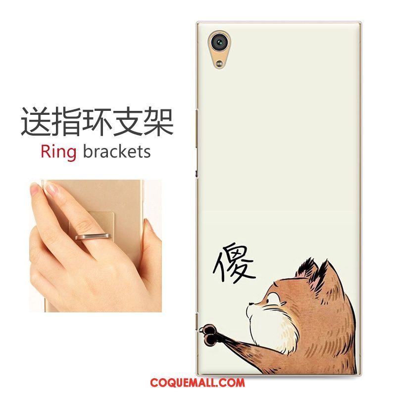 Étui Sony Xperia Xa1 Rose Téléphone Portable Tendance, Coque Sony Xperia Xa1 Protection Dessin Animé