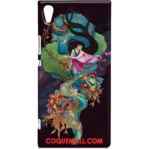 Étui Sony Xperia Xa1 Ultra Créatif Délavé En Daim Vent, Coque Sony Xperia Xa1 Ultra Noir Europe