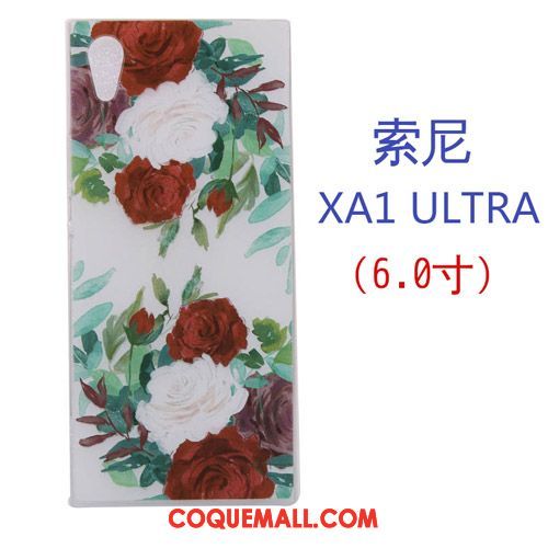 Étui Sony Xperia Xa1 Ultra Créatif Fluide Doux Violet, Coque Sony Xperia Xa1 Ultra Dessin Animé Téléphone Portable