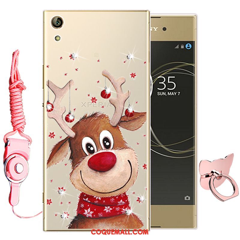 Étui Sony Xperia Xa1 Ultra Fluide Doux Dessin Animé Silicone, Coque Sony Xperia Xa1 Ultra Violet Téléphone Portable