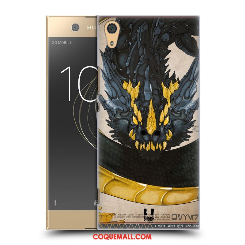 Étui Sony Xperia Xa1 Ultra Grand Noir Protection, Coque Sony Xperia Xa1 Ultra Téléphone Portable