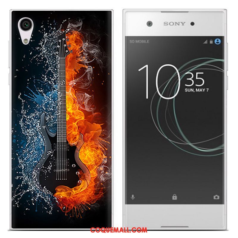 Étui Sony Xperia Xa1 Ultra Noir Personnalité Protection, Coque Sony Xperia Xa1 Ultra Dessin Animé Téléphone Portable