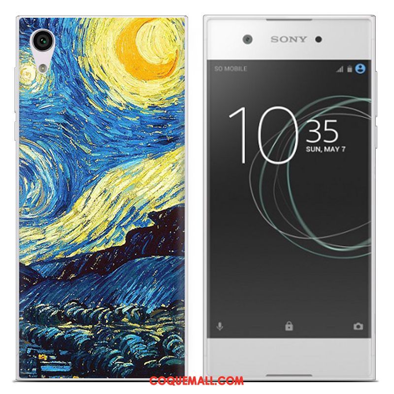 Étui Sony Xperia Xa1 Ultra Noir Personnalité Protection, Coque Sony Xperia Xa1 Ultra Dessin Animé Téléphone Portable