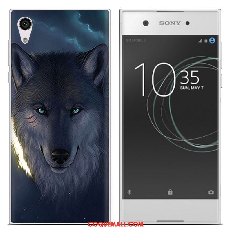 Étui Sony Xperia Xa1 Ultra Noir Personnalité Protection, Coque Sony Xperia Xa1 Ultra Dessin Animé Téléphone Portable