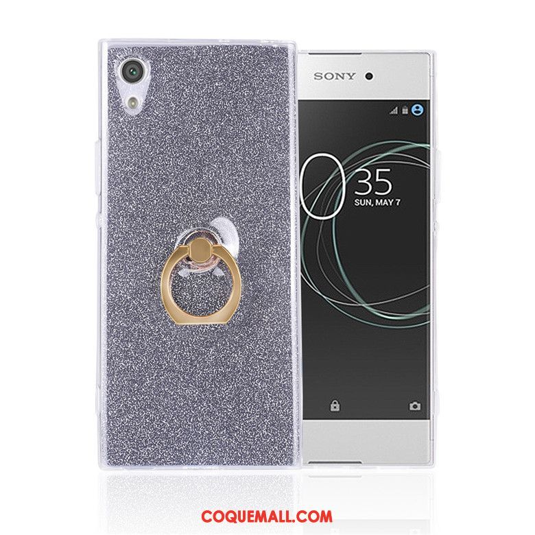 Étui Sony Xperia Xa1 Ultra Support Silicone Protection, Coque Sony Xperia Xa1 Ultra Rose Tout Compris