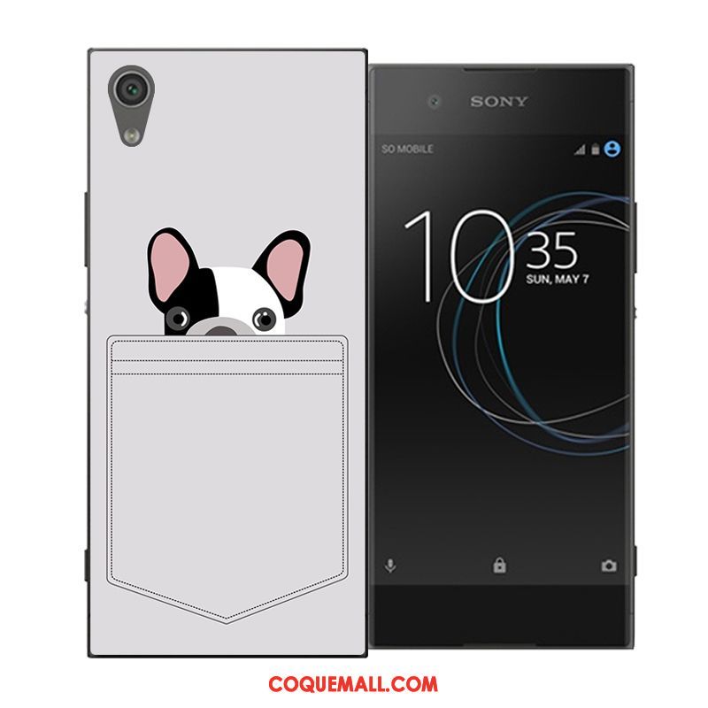 Étui Sony Xperia Xa1 Ultra Téléphone Portable Protection Difficile, Coque Sony Xperia Xa1 Ultra Bleu Dessin Animé