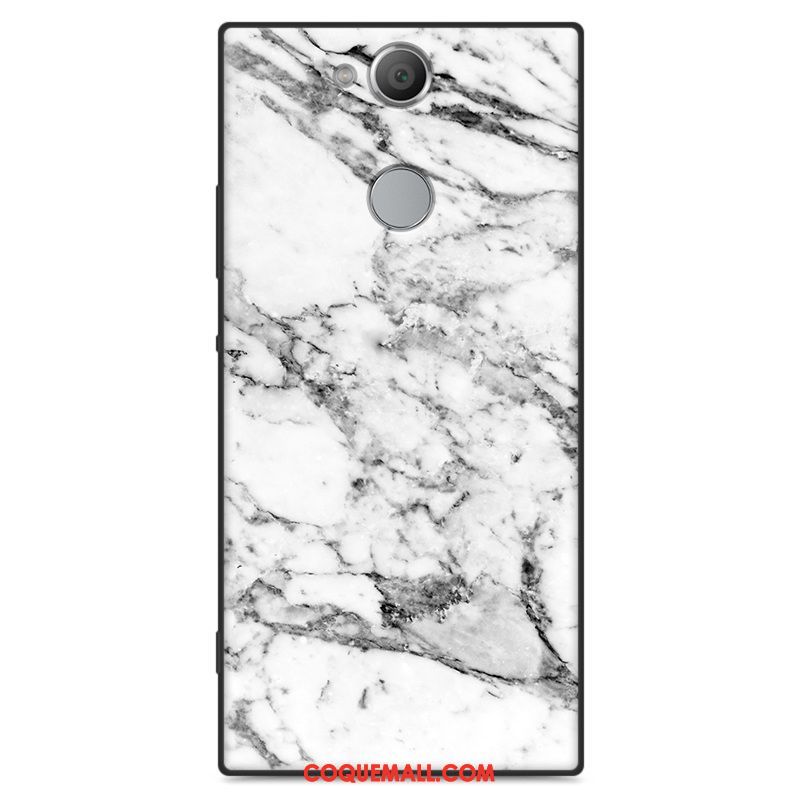 Étui Sony Xperia Xa2 Plus Bois Fluide Doux Protection, Coque Sony Xperia Xa2 Plus Simple Créatif Braun