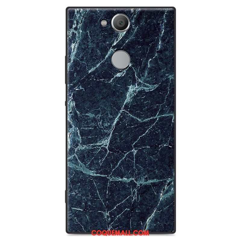 Étui Sony Xperia Xa2 Plus Bois Fluide Doux Protection, Coque Sony Xperia Xa2 Plus Simple Créatif Braun