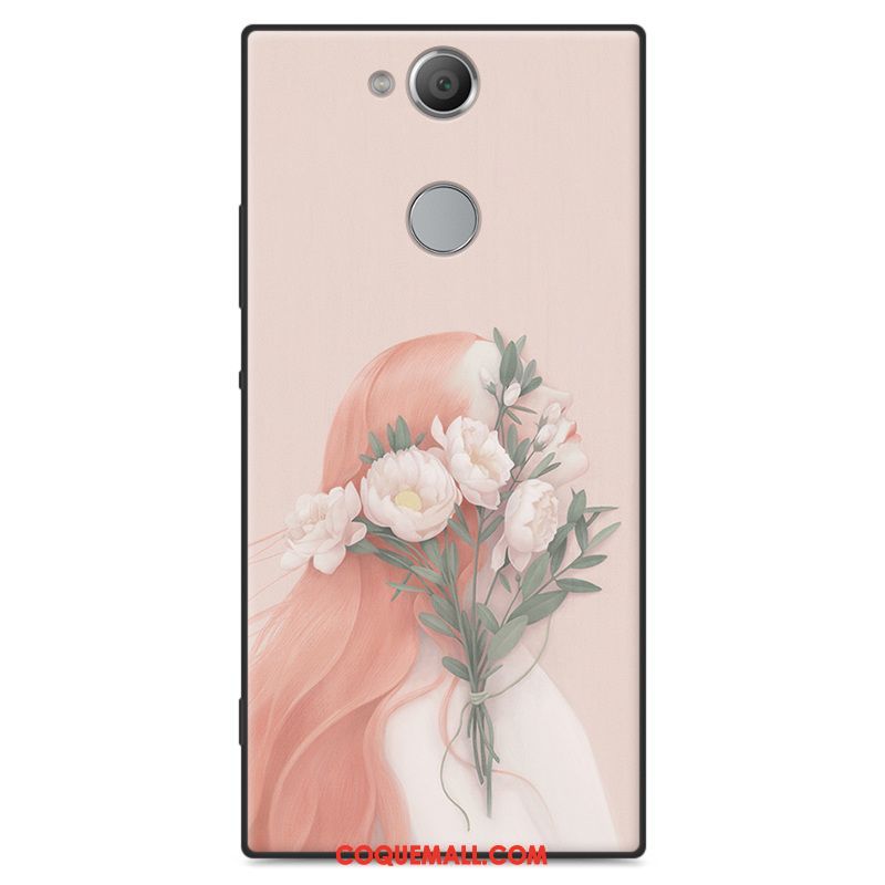 Étui Sony Xperia Xa2 Plus Protection Rouge Téléphone Portable, Coque Sony Xperia Xa2 Plus Incassable Silicone