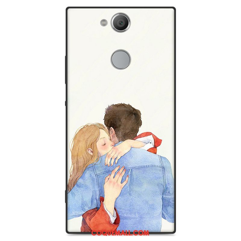 Étui Sony Xperia Xa2 Plus Protection Rouge Téléphone Portable, Coque Sony Xperia Xa2 Plus Incassable Silicone