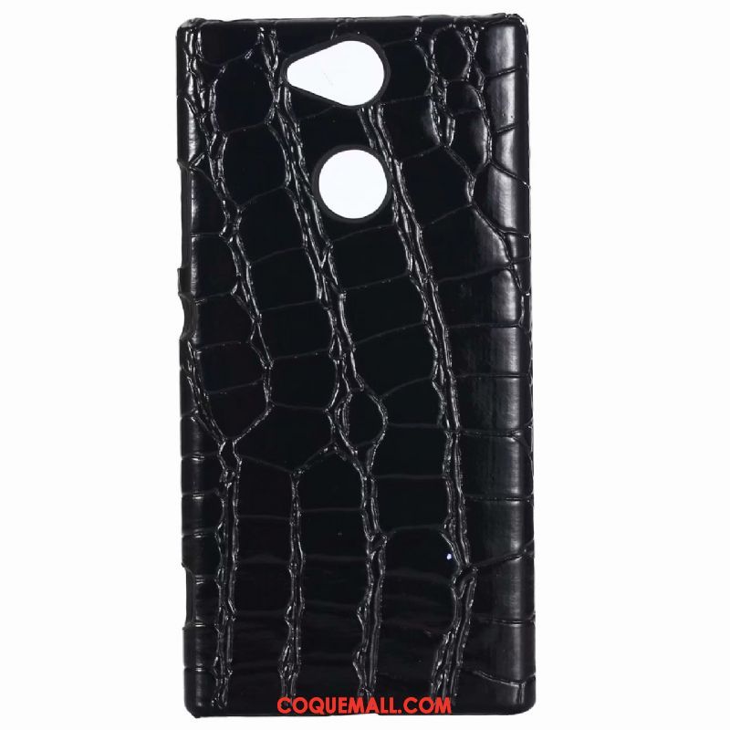 Étui Sony Xperia Xa2 Rose Crocodile Rouge, Coque Sony Xperia Xa2 Modèle Fleurie Téléphone Portable