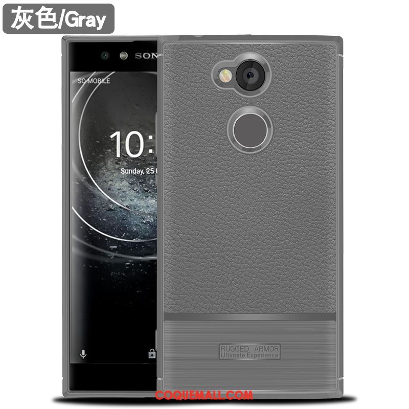 Étui Sony Xperia Xa2 Ultra Fluide Doux Protection Gris, Coque Sony Xperia Xa2 Ultra Silicone Téléphone Portable