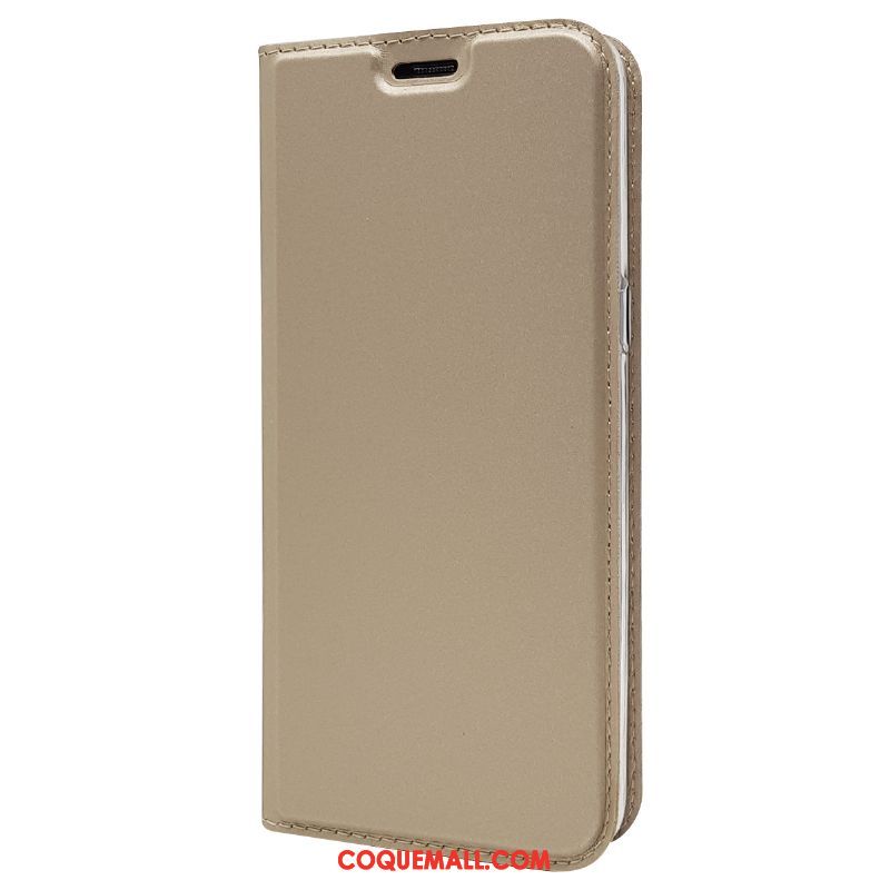 Étui Sony Xperia Xa2 Étui En Cuir Nouveau Or, Coque Sony Xperia Xa2 Protection Support