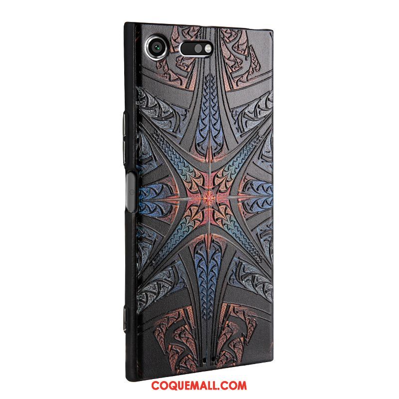 Étui Sony Xperia Xz Premium Bleu Fluide Doux Protection, Coque Sony Xperia Xz Premium Silicone Incassable