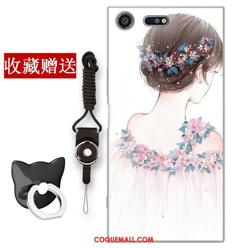 Étui Sony Xperia Xz Premium Bleu Vent Téléphone Portable, Coque Sony Xperia Xz Premium Art Incassable