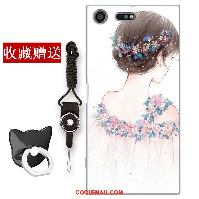 Étui Sony Xperia Xz Premium Bleu Vent Téléphone Portable, Coque Sony Xperia Xz Premium Art Incassable