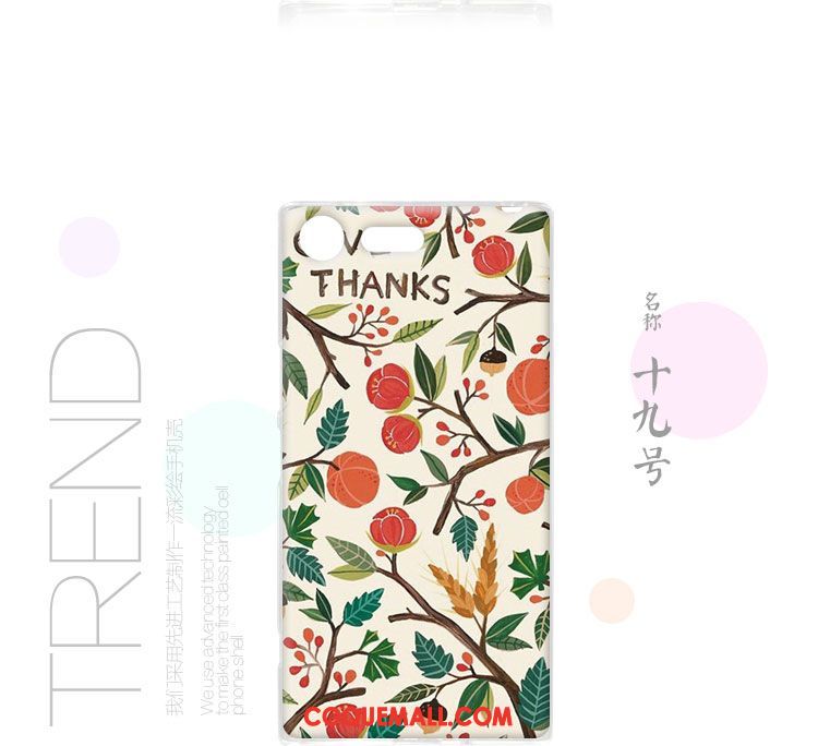 Étui Sony Xperia Xz Premium Dessin Animé Fluide Doux Noir, Coque Sony Xperia Xz Premium Protection Peinture