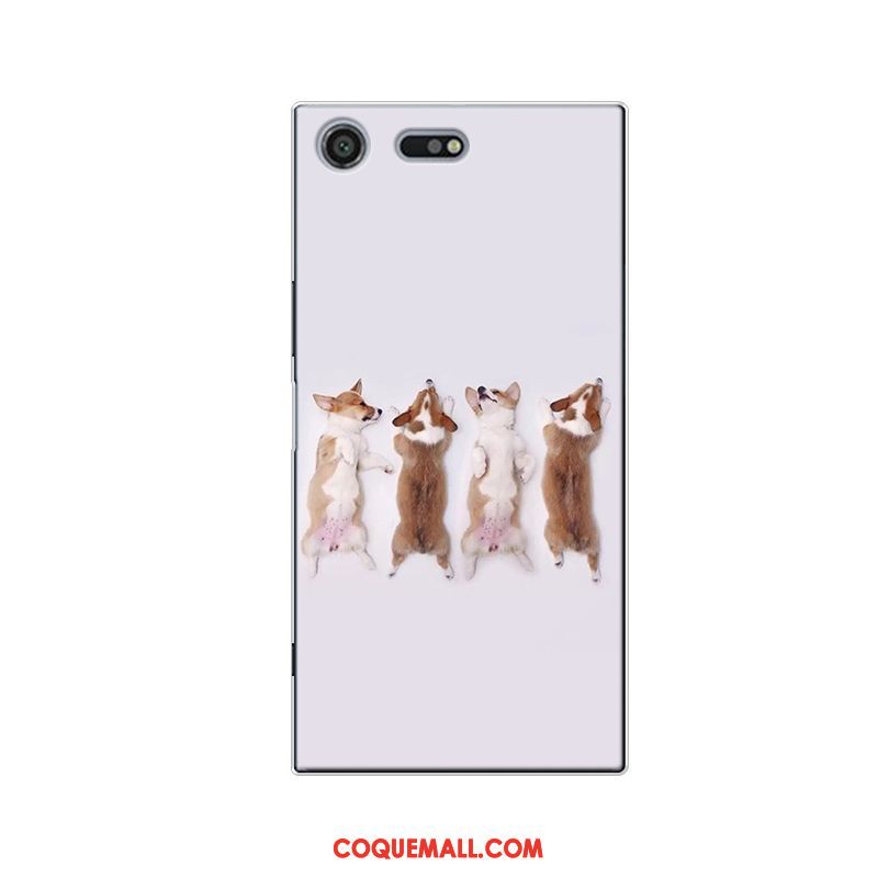 Étui Sony Xperia Xz Premium Dessin Animé Protection Téléphone Portable, Coque Sony Xperia Xz Premium Chiens Personnalisé