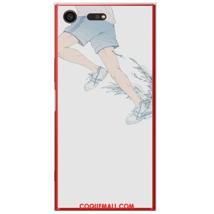 Étui Sony Xperia Xz Premium Frais Blanc Petit, Coque Sony Xperia Xz Premium Beau Téléphone Portable